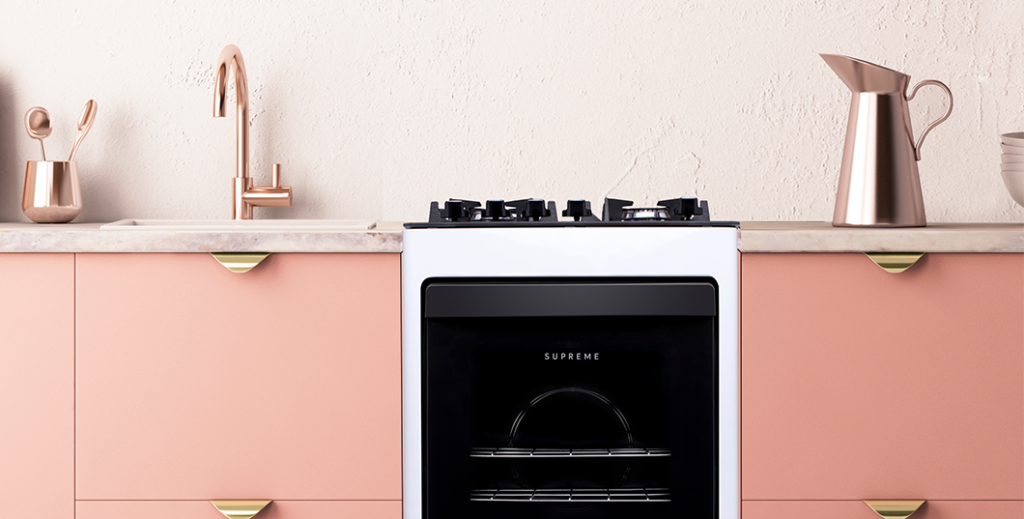 fogão cozinha decoração rosa